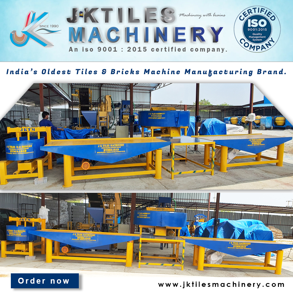 Interlocking Tile Making Machine